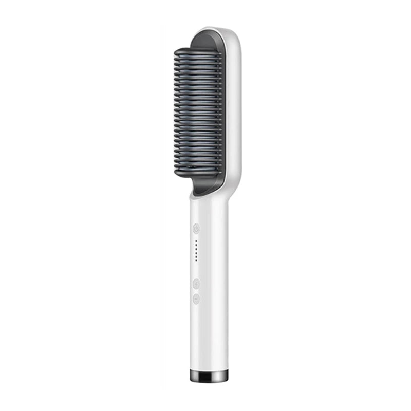 Brosse à lisser électrique Mode professionnelle Fer à lisser en céramique à chauffage rapide