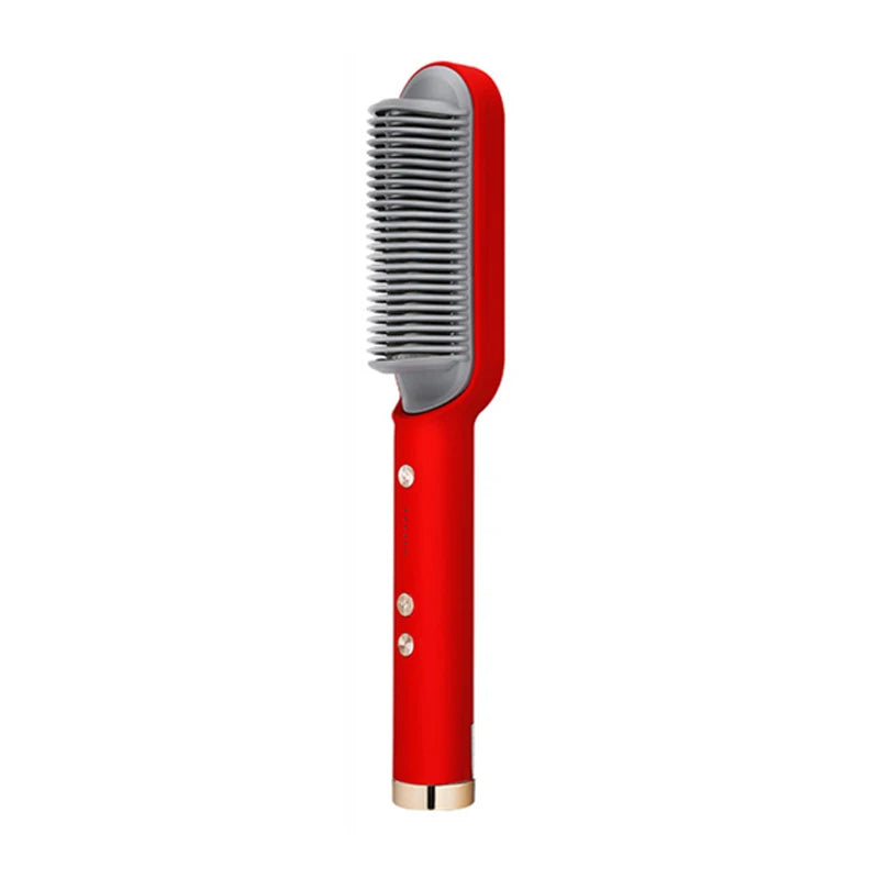Brosse à lisser électrique Mode professionnelle Fer à lisser en céramique à chauffage rapide