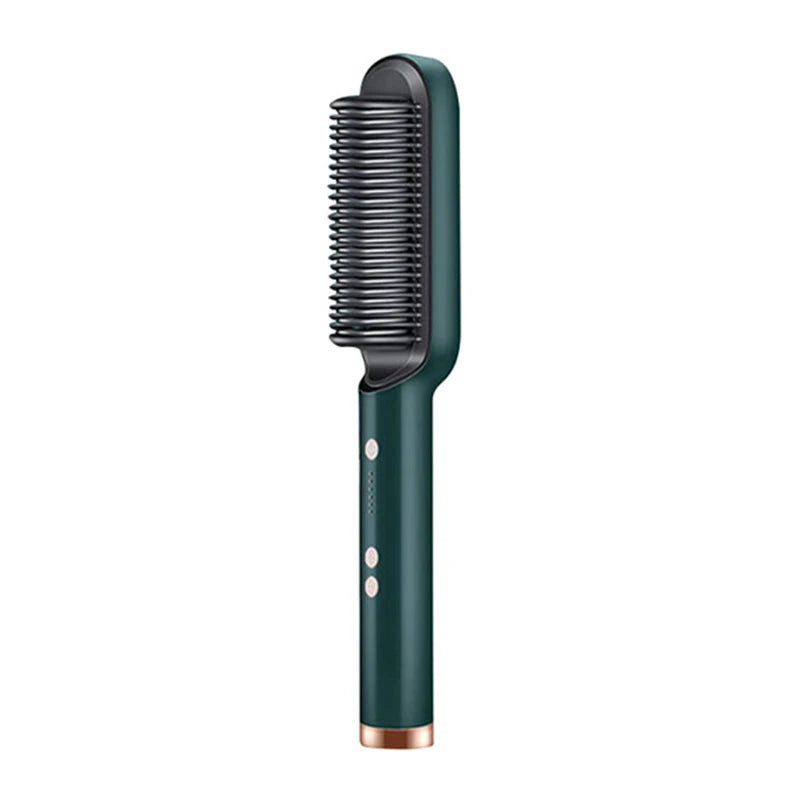 Brosse à lisser électrique Mode professionnelle Fer à lisser en céramique à chauffage rapide